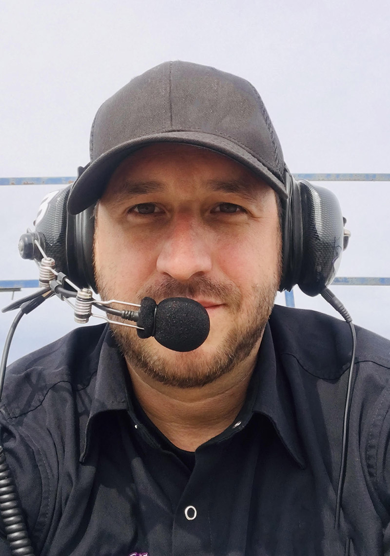 Crew Photos – Spotter Trevor Lambe